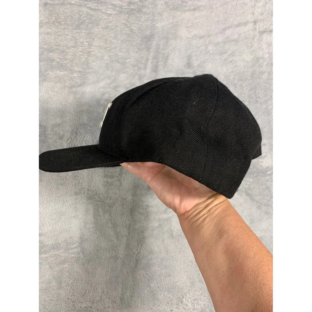 Ufc Official Licensed Product Mens Black Hat Branded Interior Taping Adjustable